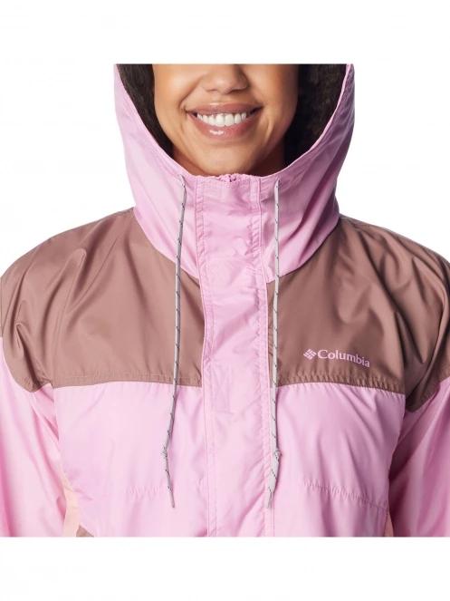 geaca de vant pt. femei Columbia Flash Challenger Windbreaker roz 7