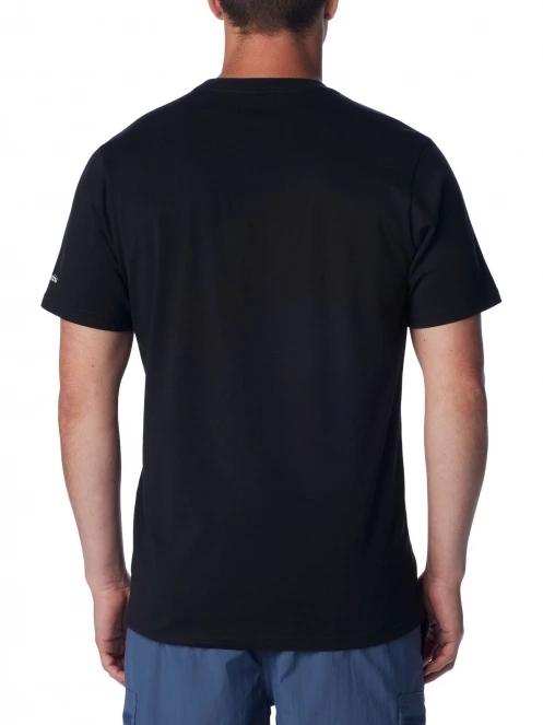 tricou cu maneci scurte pt. barbati Columbia CSC Seasonal Logo Tee negru 4