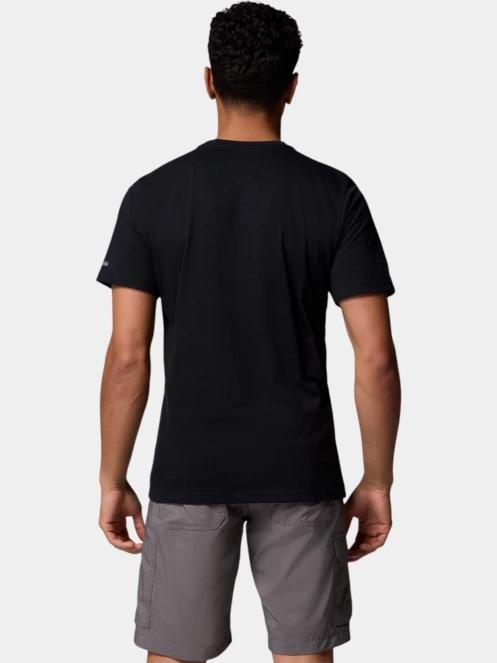 tricou cu maneci scurte pt. barbati Columbia CSC Seasonal Logo Tee negru 4
