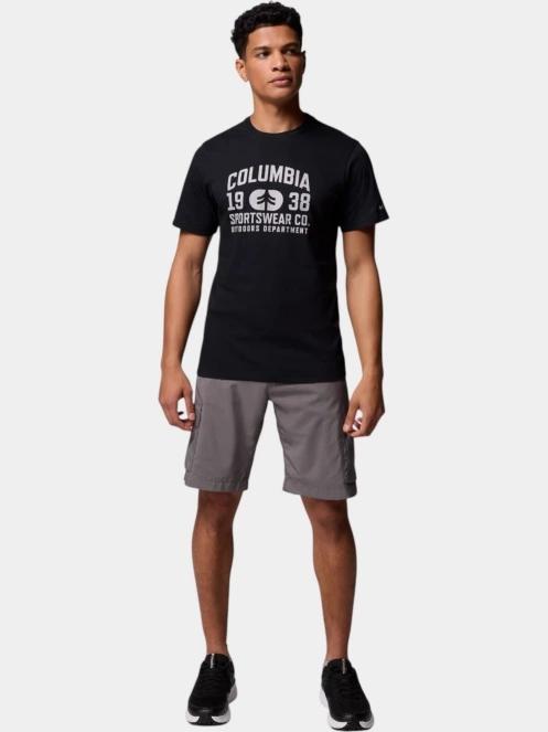 tricou cu maneci scurte pt. barbati Columbia CSC Seasonal Logo Tee negru 5