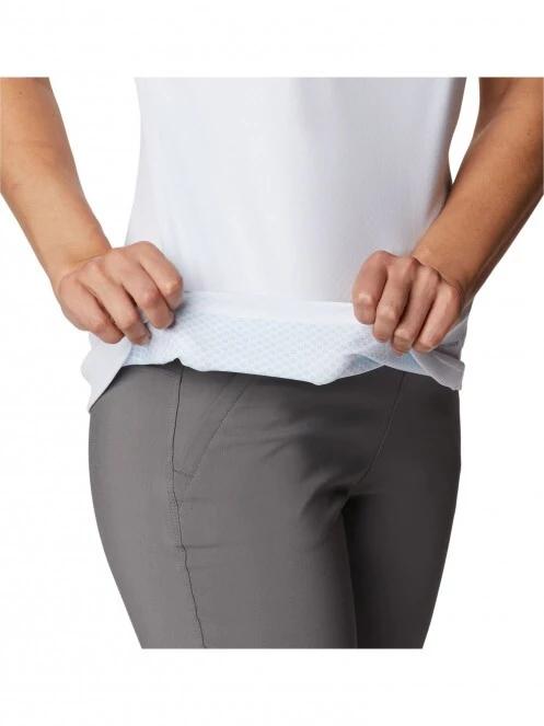 tricou pentru sport, cu maneci scurte pt. femei Columbia W Zero Rules Graphic Crew alb 6