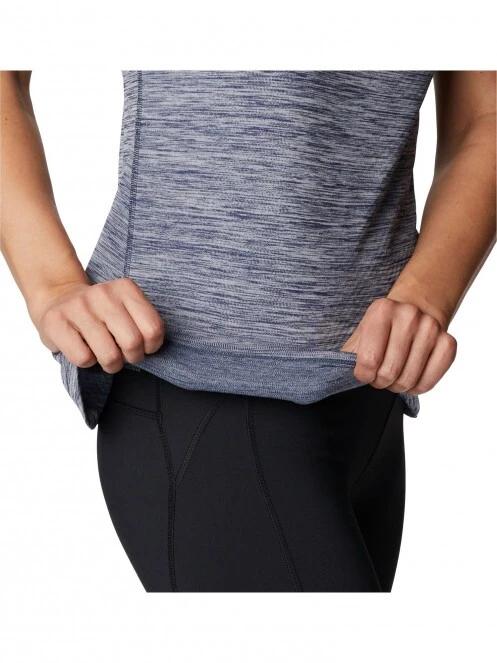 tricou pentru sport, cu maneci scurte pt. femei Columbia W Zero Rules Graphic Crew albastru 5