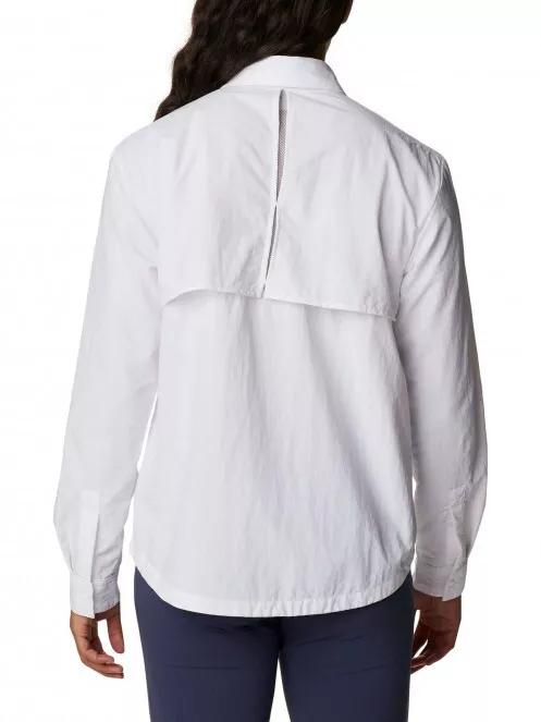 camasa de drumetie pt. femei Columbia Coral Ridge LS Shirt alb 3