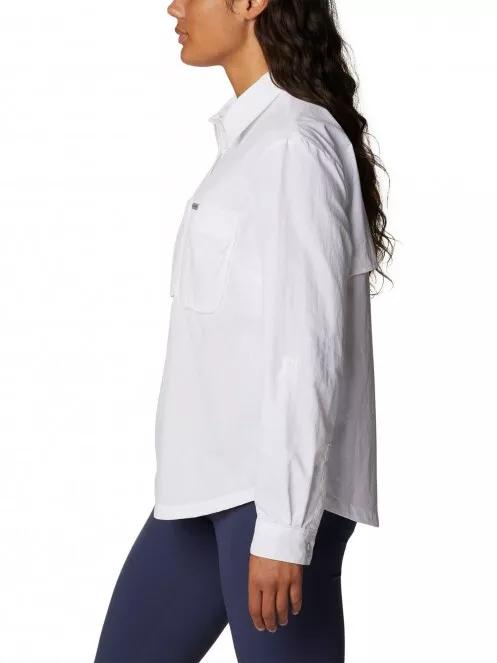 camasa de drumetie pt. femei Columbia Coral Ridge LS Shirt alb 4