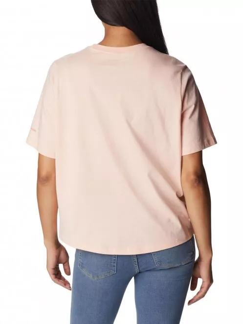 tricou cu maneci scurte pt. femei Columbia North Cascades Relaxed Tee roz 4