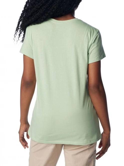 tricou cu maneci scurte pt. femei Columbia Columbia Trek Short Sleeve Graphic Tee verde 4