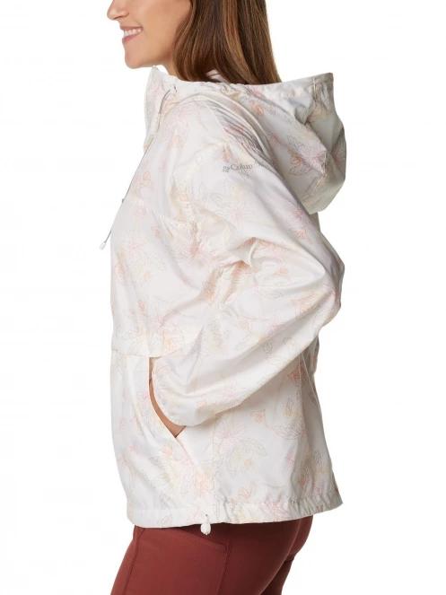 geaca de vant pt. femei Columbia Alpine Chill Windbreaker alb 3