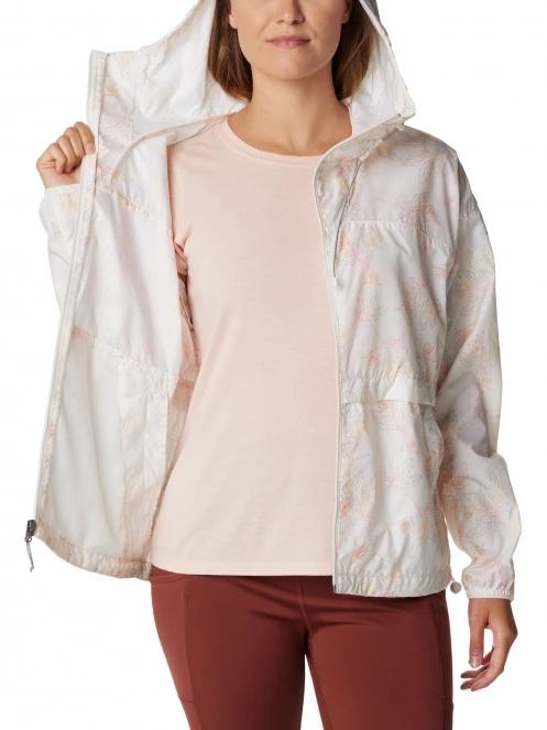 geaca de vant pt. femei Columbia Alpine Chill Windbreaker alb 6