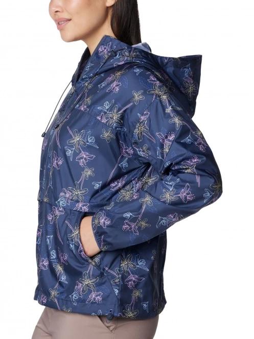 geaca de vant pt. femei Columbia Alpine Chill Windbreaker albastru 3