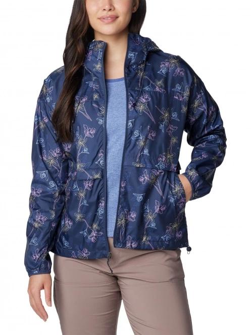 geaca de vant pt. femei Columbia Alpine Chill Windbreaker albastru 5