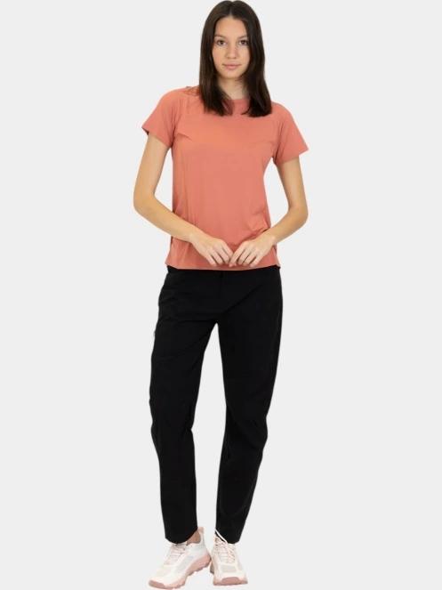 tricou pentru sport, cu maneci scurte pt. femei Mountain Hardwear Crater Lake Short Sleeve rosu 5