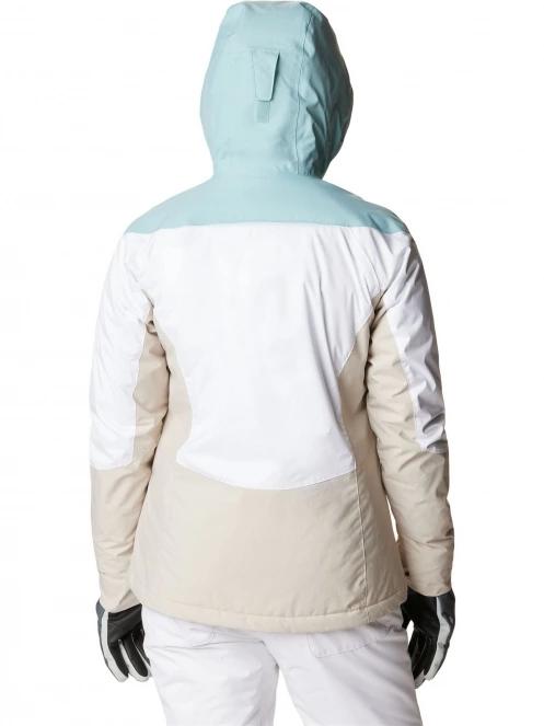 geaca de schi pt. femei Columbia Rosie Run Insulated Jacket alb 4