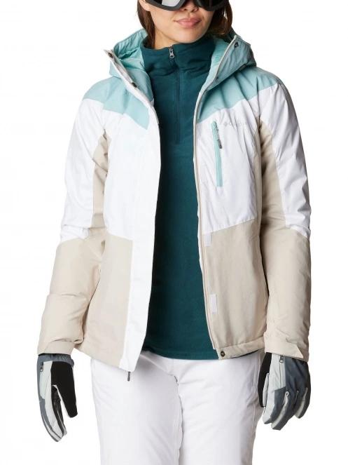 geaca de schi pt. femei Columbia Rosie Run Insulated Jacket alb 5