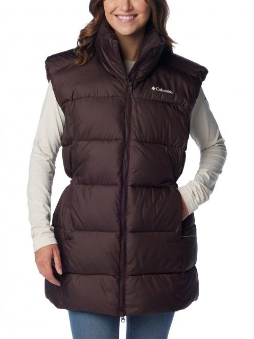 vesta pt. femei Columbia Puffect Mid Vest maro 2
