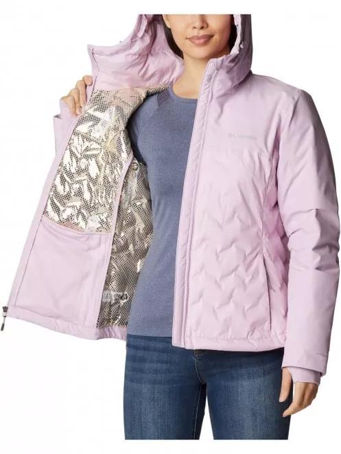 jacheta de puf pt. femei Columbia Grand Trek II Down Jacket roz 5