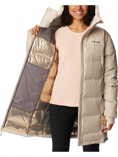 jacheta de puf pt. femei Columbia Opal Hill Mid Down Jacket nisip 6