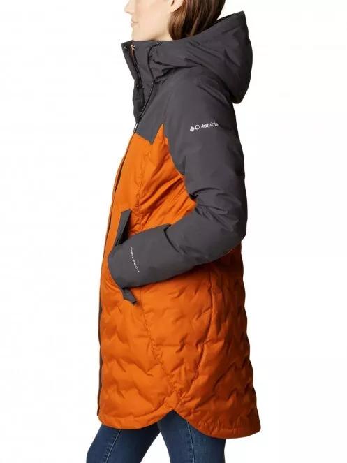 jacheta de puf pt. femei Columbia Mountain Croo II Mid Down Jacket gri 4