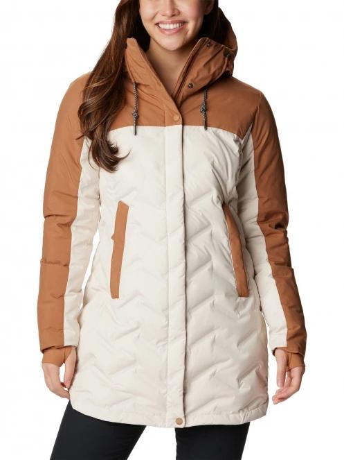 jacheta de puf pt. femei Columbia Mountain Croo II Mid Down Jacket nisip 2
