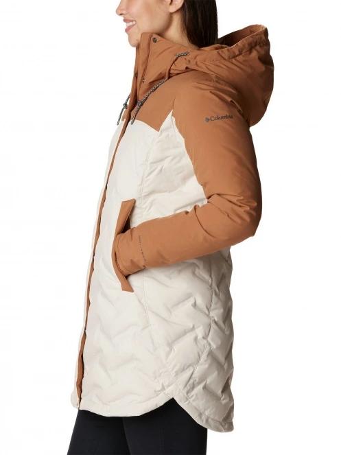 jacheta de puf pt. femei Columbia Mountain Croo II Mid Down Jacket nisip 3