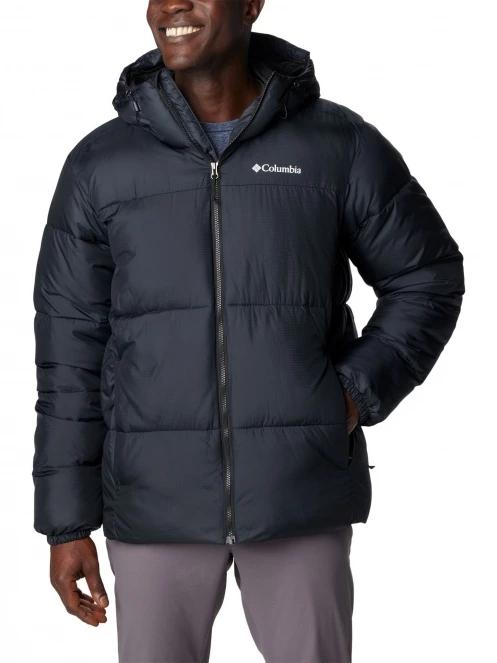 jacheta de iarna pt. barbati Columbia Puffect Hooded Jacket negru 2