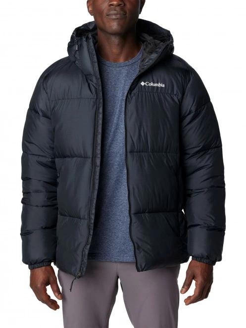 jacheta de iarna pt. barbati Columbia Puffect Hooded Jacket negru 5