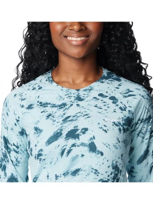 top lenjerie de corp pt. femei Columbia W Omni-Heat Infinity Knit Long Sleeve Crew albastru 5