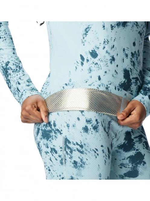 top lenjerie de corp pt. femei Columbia W Omni-Heat Infinity Knit Long Sleeve Crew albastru 6