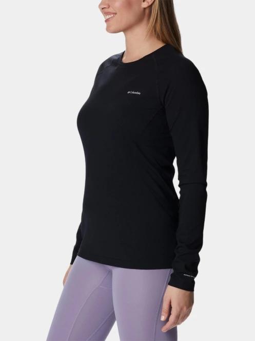 top lenjerie de corp pt. femei Columbia Omni-Heat Infinity Knit LS Crew negru 3