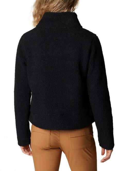 jacheta de strada pt. femei Columbia Panorama Snap Fleece Jacket negru 3