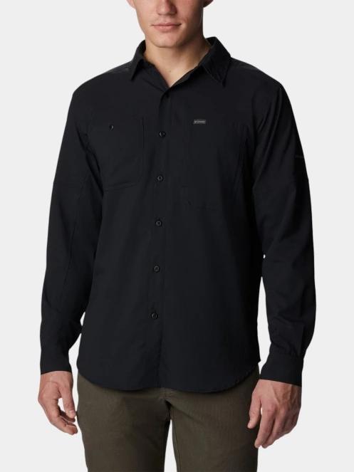 camasa de drumetie cu maneci lungi pt. barbati Columbia Silver Ridge Utility Lite Long Sleeve Shirt negru 2