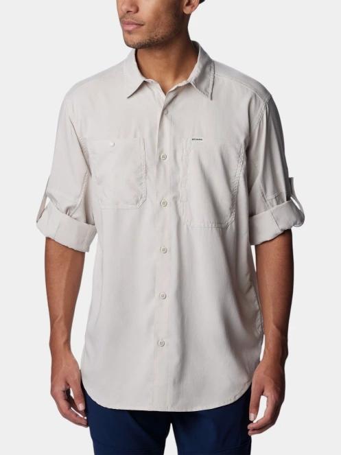 camasa de drumetie cu maneci lungi pt. barbati Columbia Silver Ridge Utility Lite Long Sleeve Shirt nisip 5