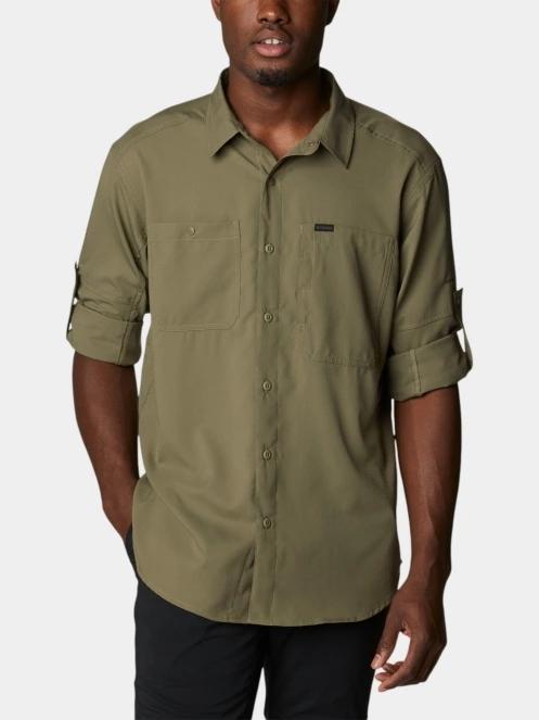 camasa de drumetie cu maneci lungi pt. barbati Columbia Silver Ridge Utility Lite Long Sleeve Shirt verde 5