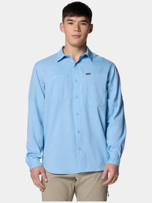 camasa de drumetie cu maneci lungi pt. barbati Columbia Silver Ridge Utility Lite Long Sleeve Shirt albastru 2