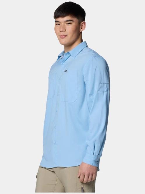camasa de drumetie cu maneci lungi pt. barbati Columbia Silver Ridge Utility Lite Long Sleeve Shirt albastru 4