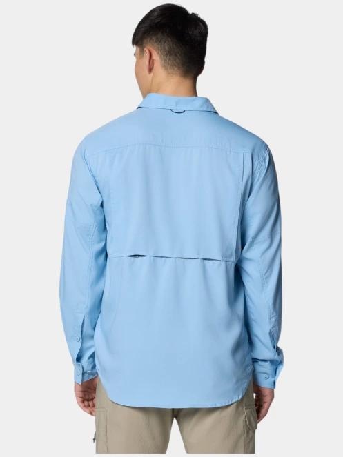 camasa de drumetie cu maneci lungi pt. barbati Columbia Silver Ridge Utility Lite Long Sleeve Shirt albastru 5