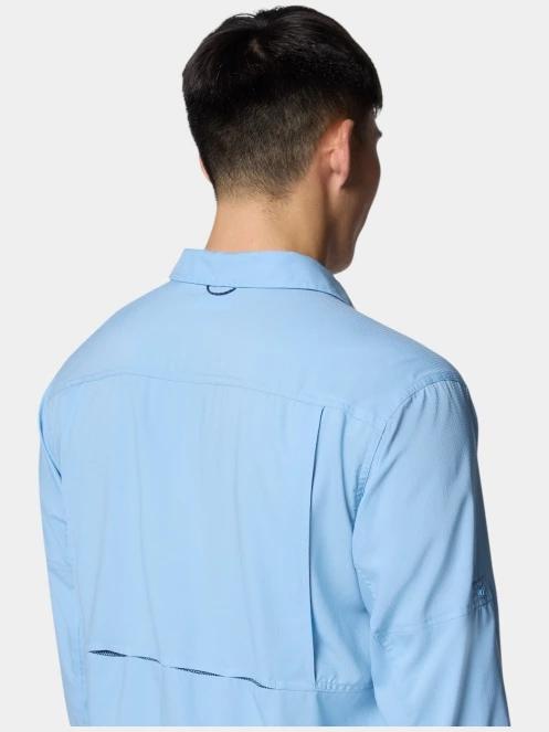 camasa de drumetie cu maneci lungi pt. barbati Columbia Silver Ridge Utility Lite Long Sleeve Shirt albastru 7