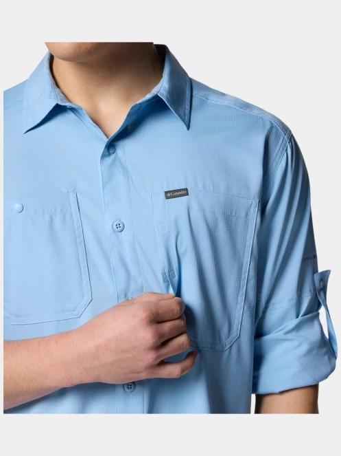 camasa de drumetie cu maneci lungi pt. barbati Columbia Silver Ridge Utility Lite Long Sleeve Shirt albastru 8