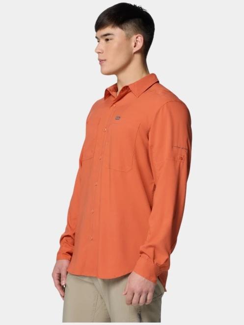 camasa de drumetie cu maneci lungi pt. barbati Columbia Silver Ridge Utility Lite Long Sleeve Shirt rosu 3