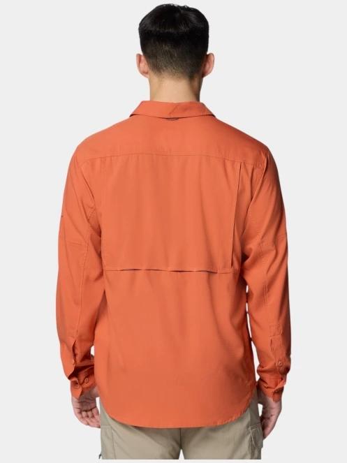 camasa de drumetie cu maneci lungi pt. barbati Columbia Silver Ridge Utility Lite Long Sleeve Shirt rosu 4