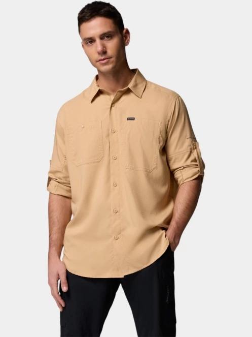 camasa de drumetie cu maneci lungi pt. barbati Columbia Silver Ridge Utility Lite Long Sleeve Shirt nisip 6