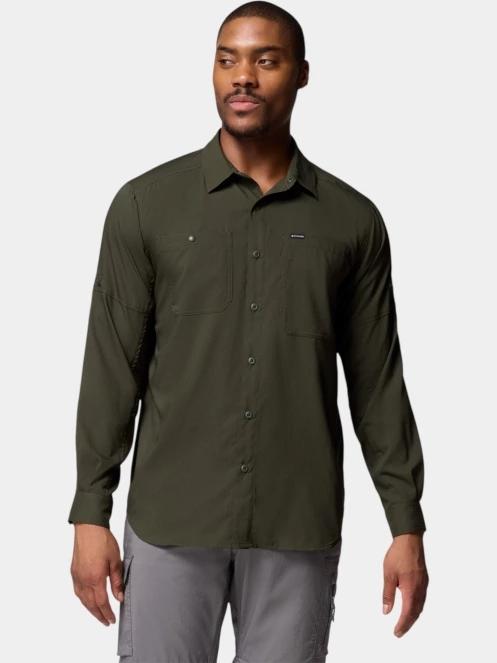 camasa de drumetie cu maneci lungi pt. barbati Columbia Silver Ridge Utility Lite Long Sleeve Shirt verde 2