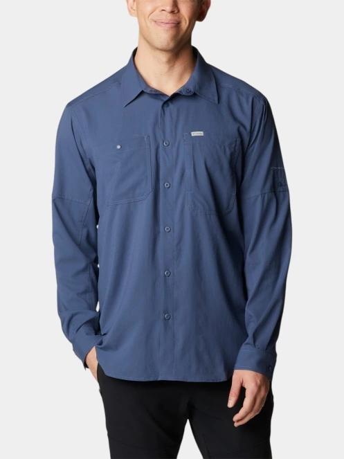 camasa de drumetie cu maneci lungi pt. barbati Columbia Silver Ridge Utility Lite Long Sleeve Shirt albastru 2