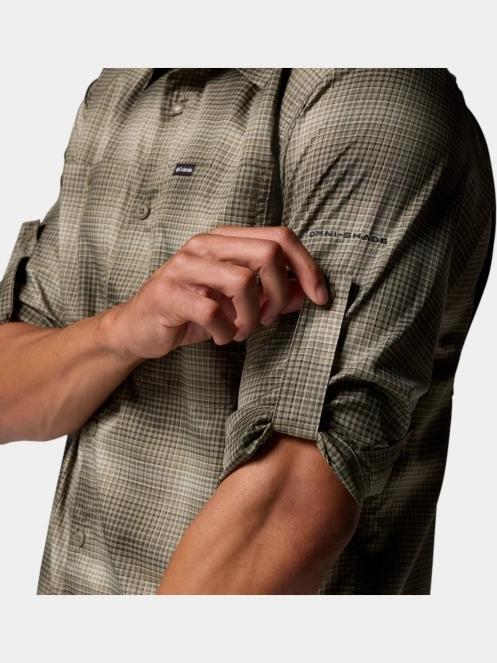 camasa de drumetie cu maneci lungi pt. barbati Columbia Silver Ridge Utility Lite Plaid Long Sleeve Shirt verde 6