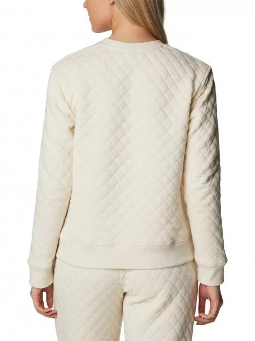 pulover pt. femei Columbia Columbia Lodge Quilted Crew nisip 3