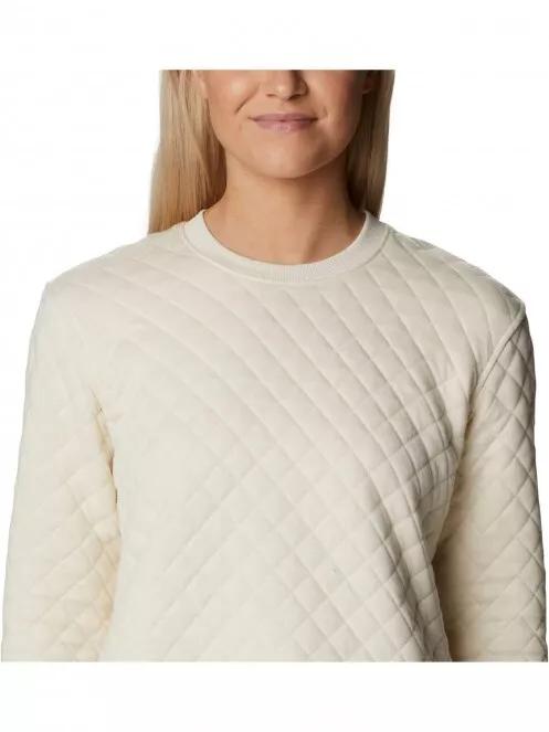 pulover pt. femei Columbia Columbia Lodge Quilted Crew nisip 5
