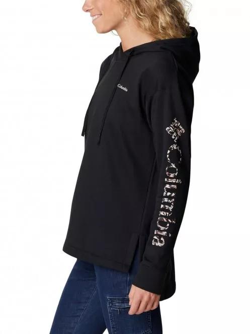 pulover cu gluga pt. femei Columbia Columbia Trek Special Graphic Hoodie negru 4