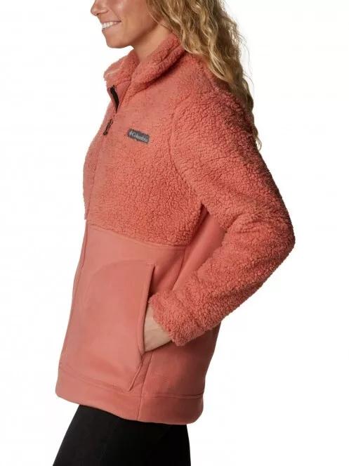 pulover polar pt. femei Columbia Winter Pass Sherpa Long Full Zip roz 4