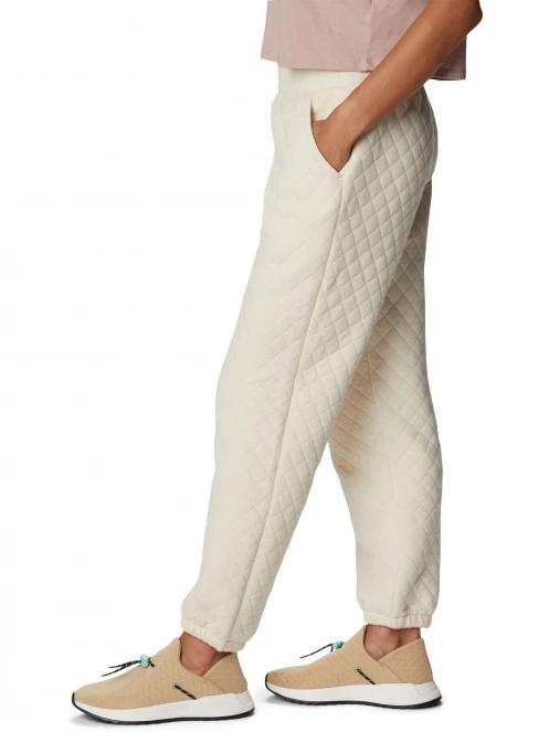 pantaloni de trening pt. femei Columbia Columbia Lodge Quilted Jogger nisip 3