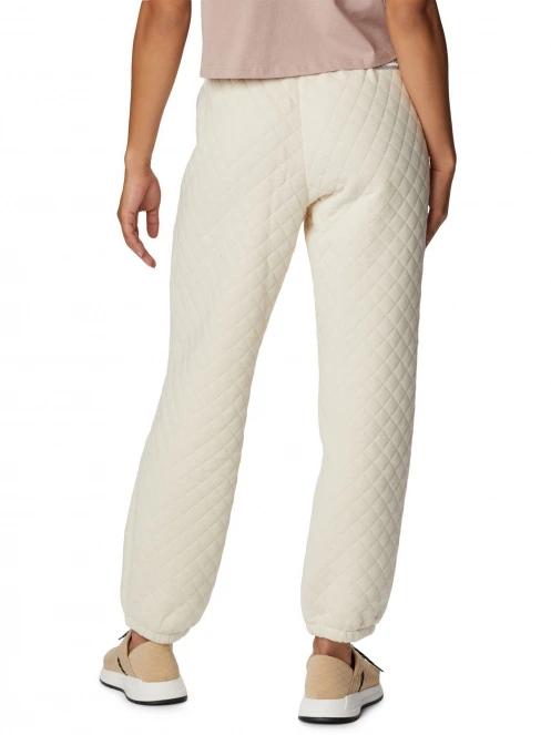 pantaloni de trening pt. femei Columbia Columbia Lodge Quilted Jogger nisip 4