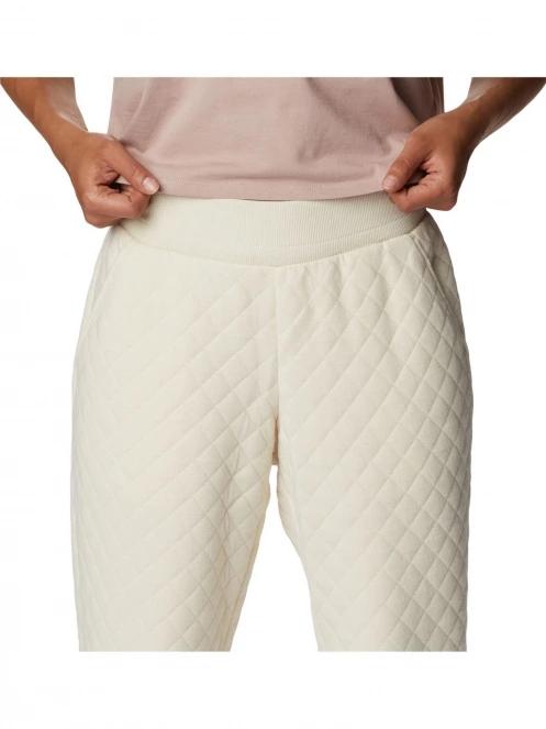 pantaloni de trening pt. femei Columbia Columbia Lodge Quilted Jogger nisip 5